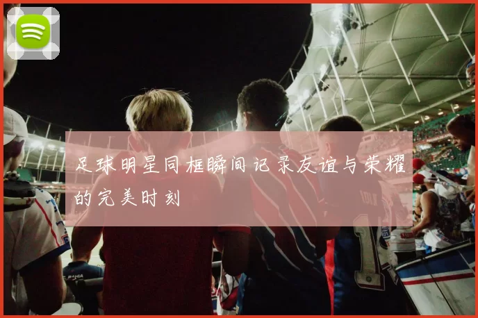 足球明星同框瞬间记录友谊与荣耀的完美时刻