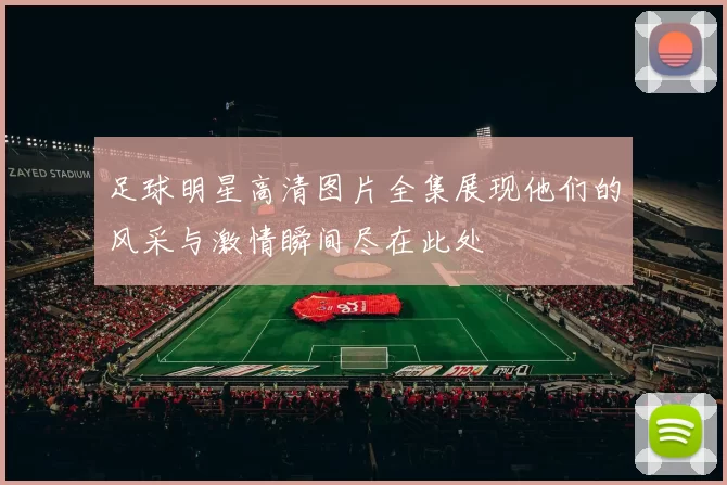 足球明星高清图片全集展现他们的风采与激情瞬间尽在此处